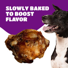 Lively Tails beef knee caps single ingredient treat for simple chews