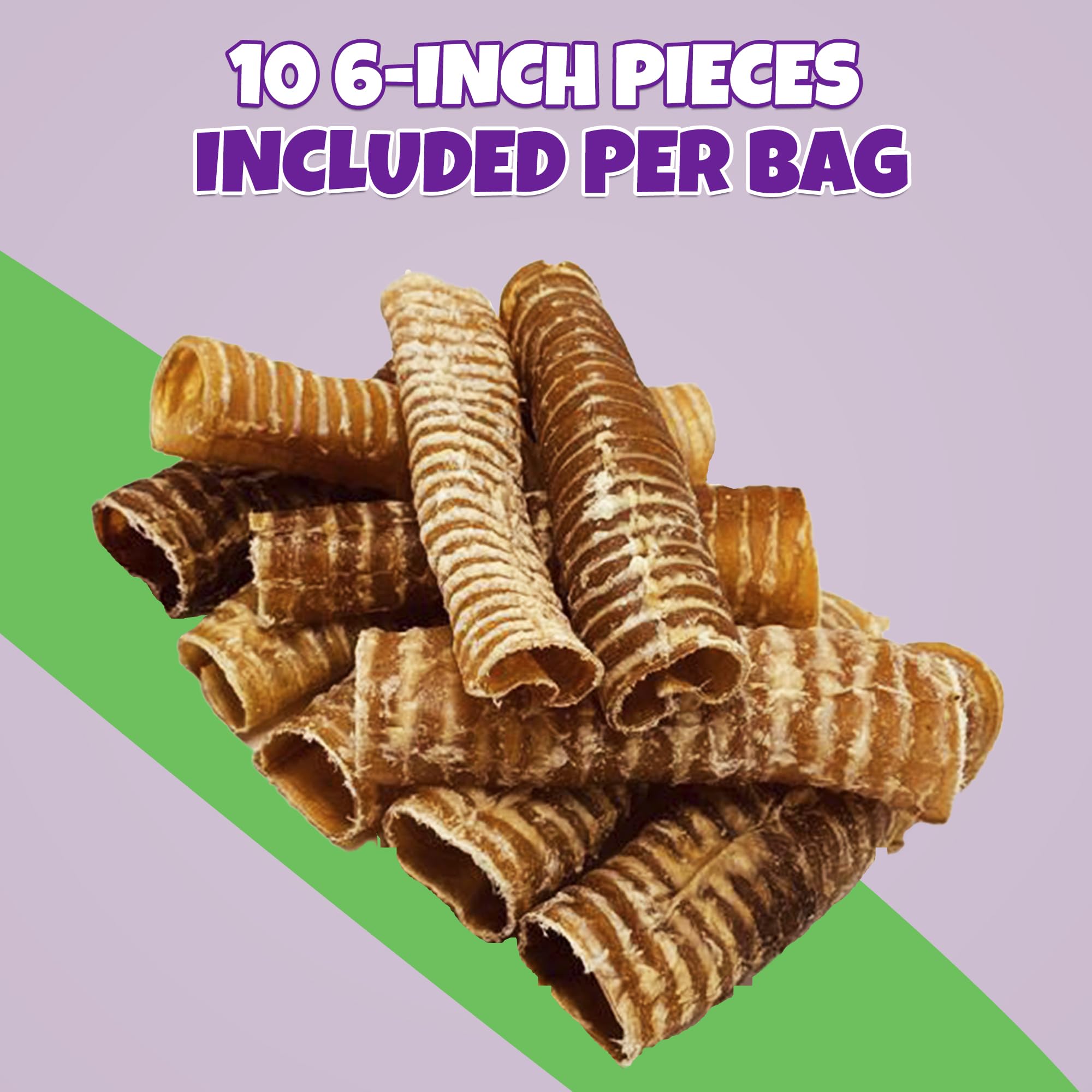 Lively Tails USA-made trachea chews labeled for natural quality.