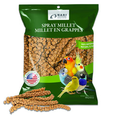 Living World Spray Millet vacuum-pack packaging preserves lasting freshness for birds.