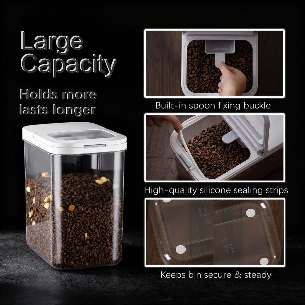 LivLab Mker transparent container showing contents at a glance