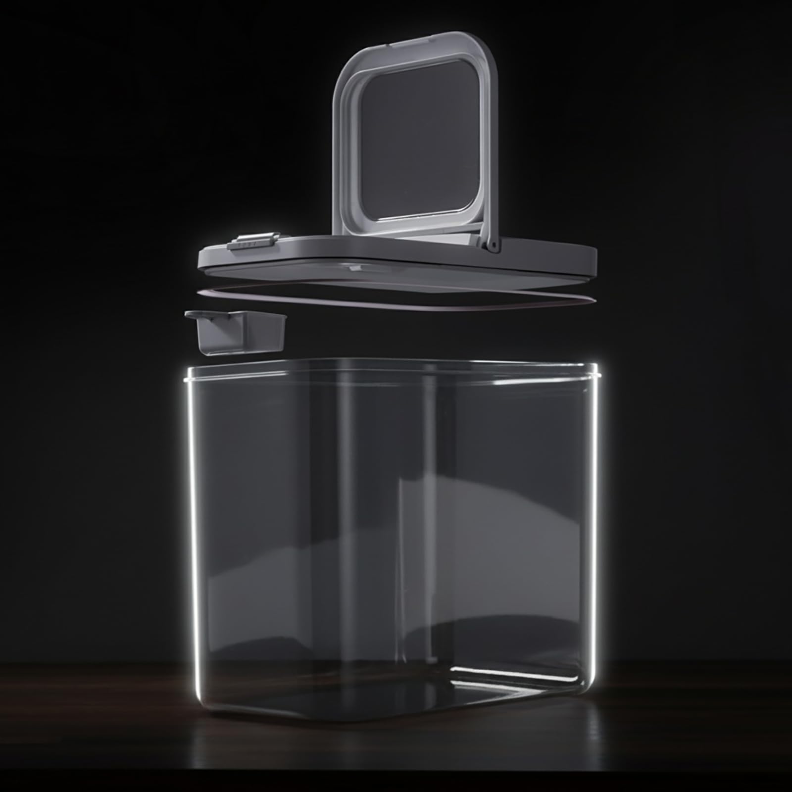 LivLab Mker wide-mouth opening simplifies loading and scooping