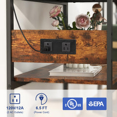 Livofloral adjustable feet ensure a stable, level setup on uneven floors.