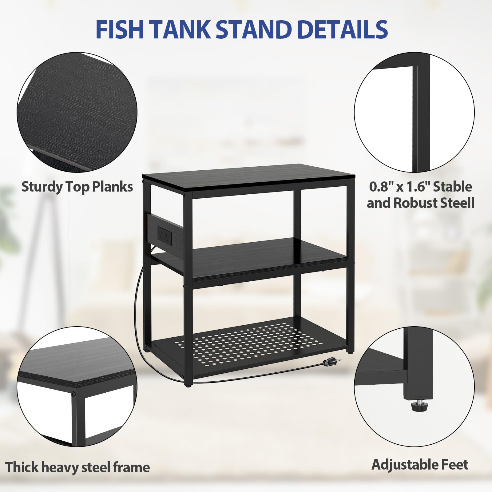 Livofloral black enamel finish highlights rust- and moisture-resistance.