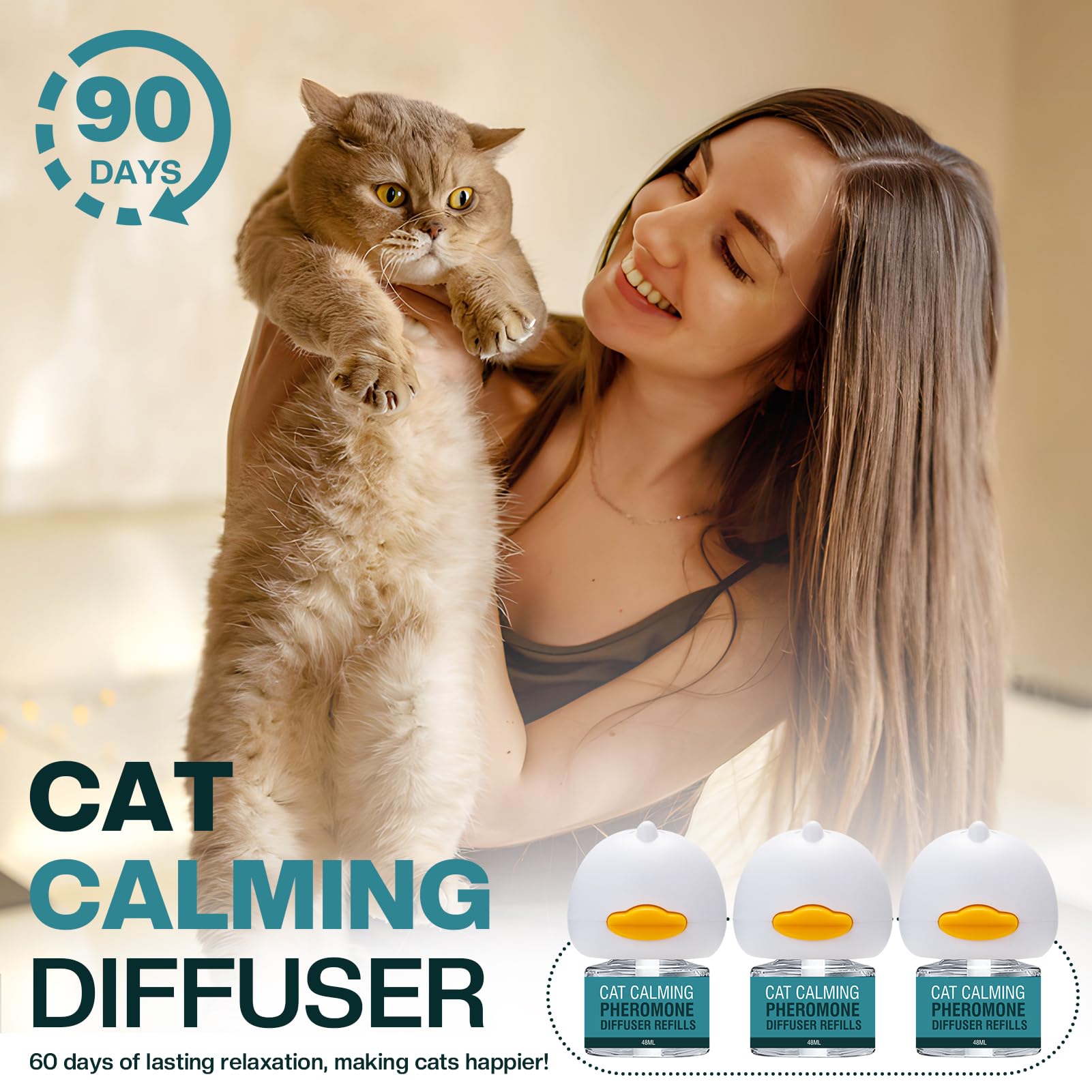 LIWENQI diffuser heads for flexible placement and extended calming diffusion.