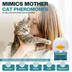 LIWENQI diffusion covers up to 700 sq ft for multi-cat spaces.