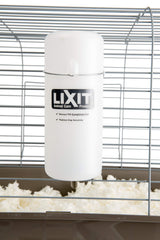 Lixit stainless-steel double-ball-point tube delivers steady water flow