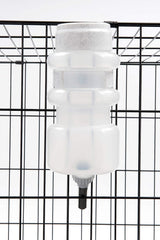 Lixit Top Fill No-Drip Bottle, 304 stainless steel tube with satin finish, daily use durability.