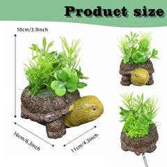 LIYAOLI turtle air stone in-tank creates lively underwater scenery and oxygenation.