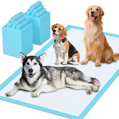 LIYINGSER puppy pad 31x47 shows large size for big dogs and long-lasting coverage.