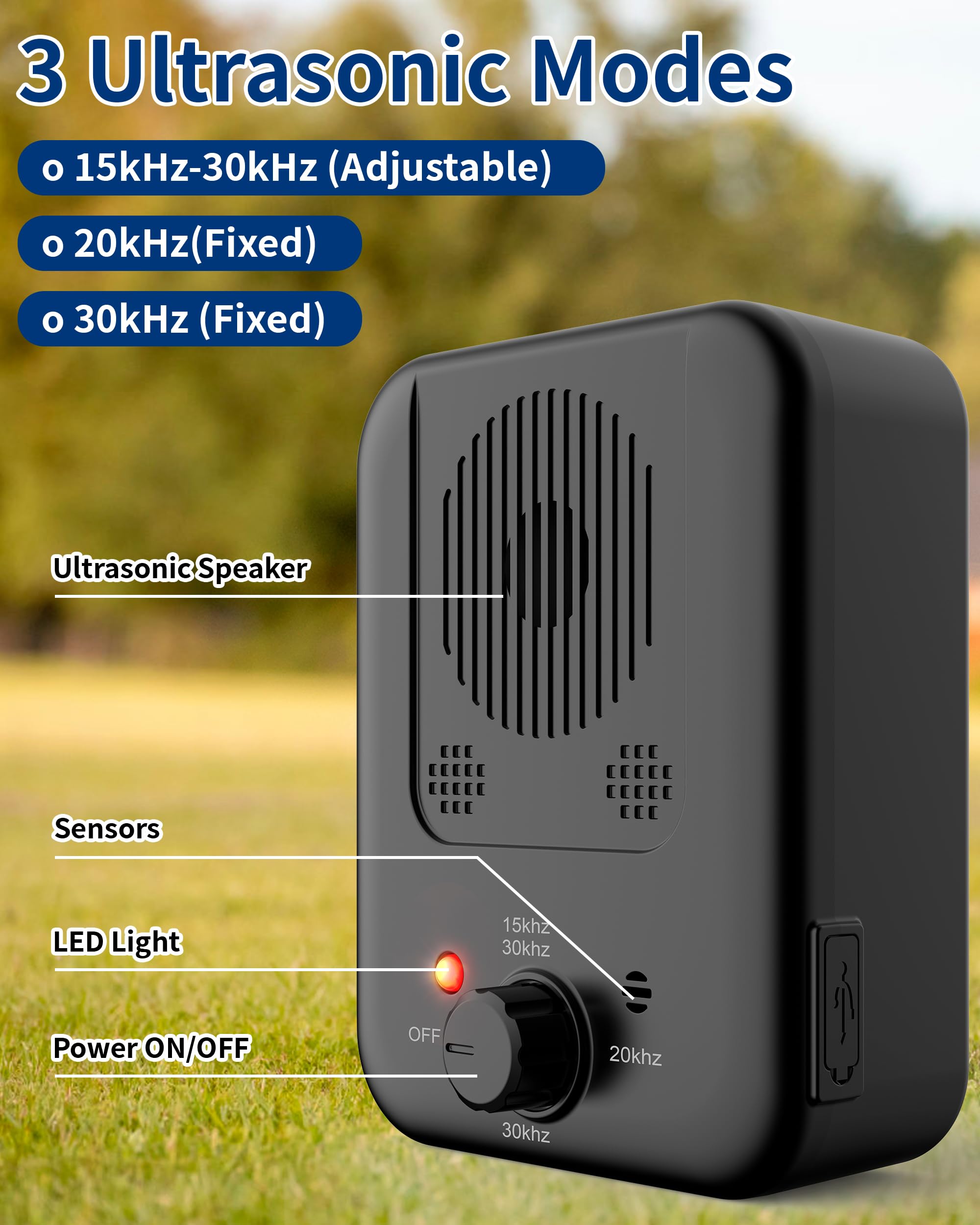 L LESTAVEN device on wall mount demonstrates versatile indoor or outdoor placement.
