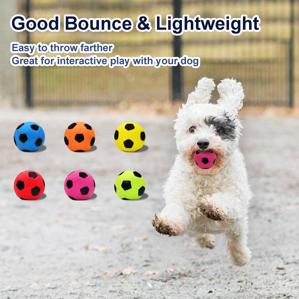 LLSPET 2'' latex squeaky ball in green encourages exercise and positive chew sessions.