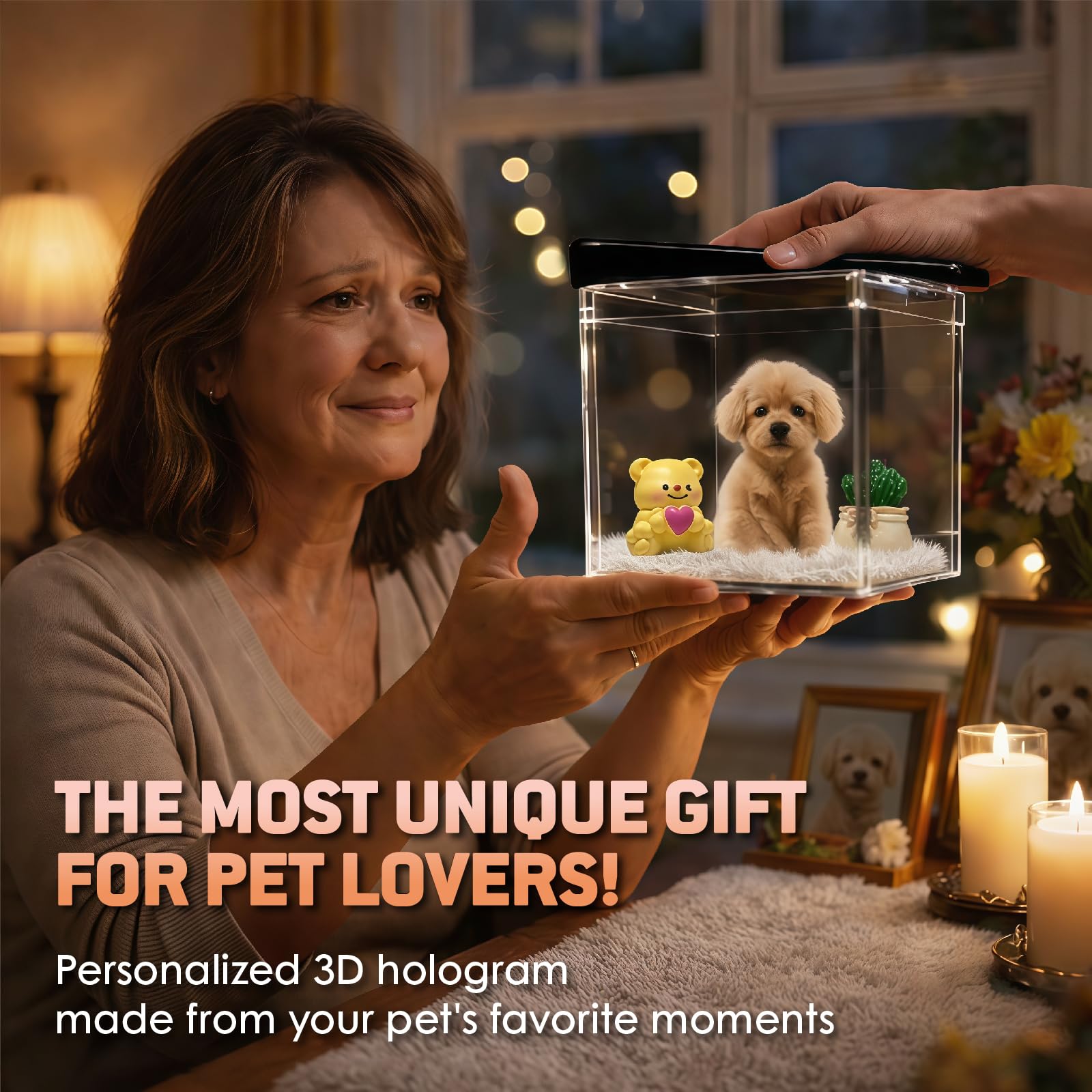 LMAKUS Heartfelt Gift for Pet Lovers offers a comforting keepsake for animal enthusiasts.