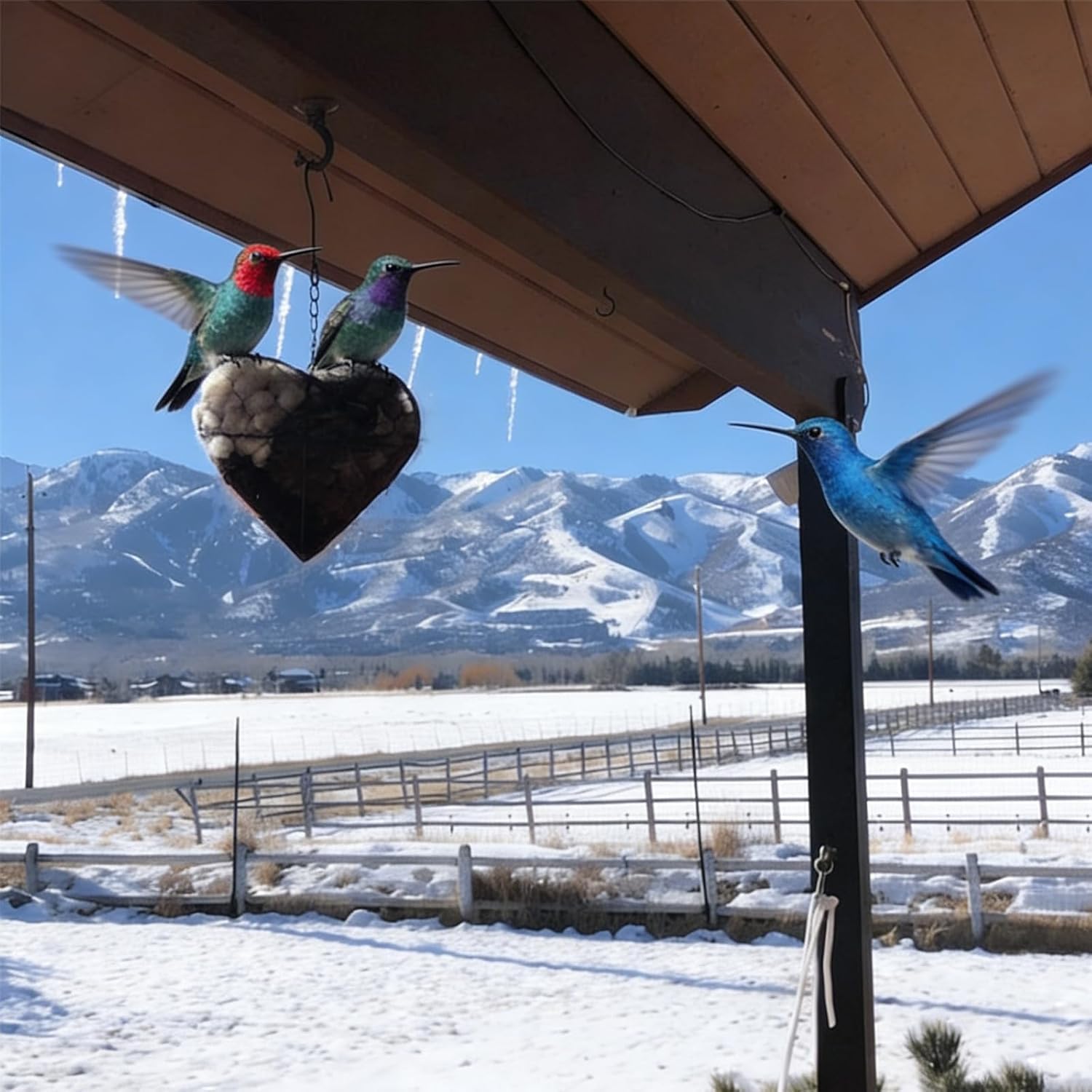 Lmptao breathable nest uses alpaca fiber to regulate warmth for birds