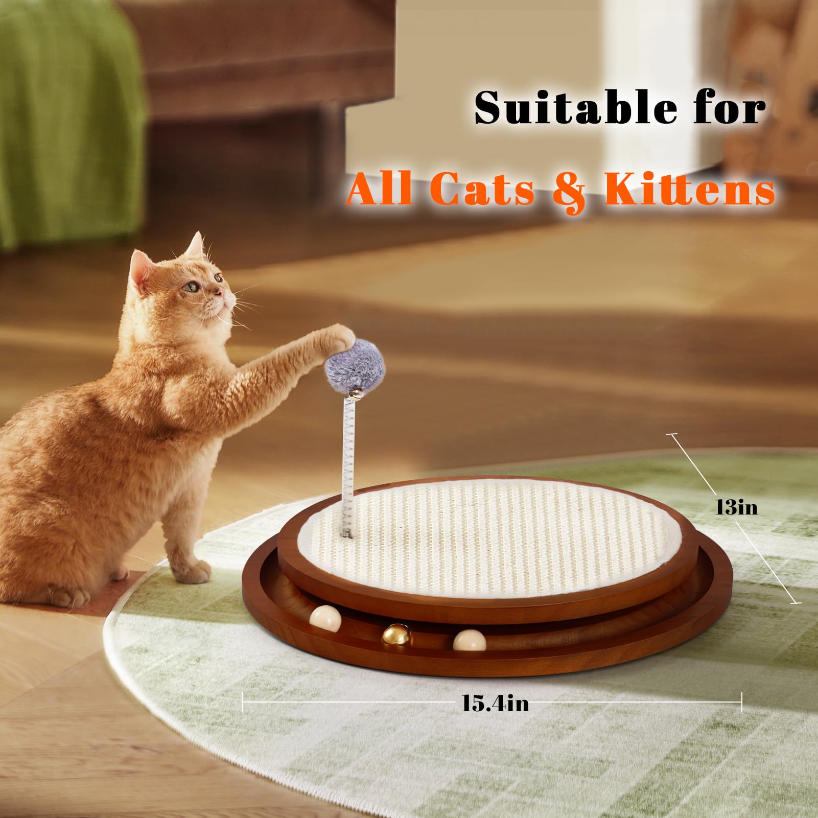 LMUGOOS anti-slip bottom pads steady setup on smooth floors