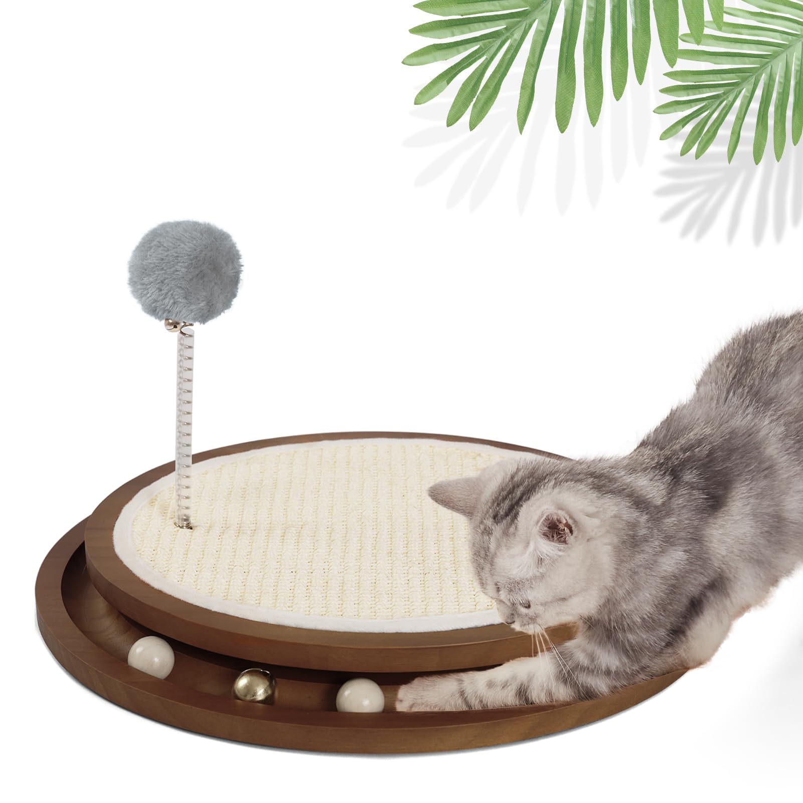 LMUGOOS cat scratcher sisal pad durable scratching surface that protects furniture