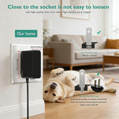 Lnauy Educator Charger packaging shows safety and setup in a clean box.