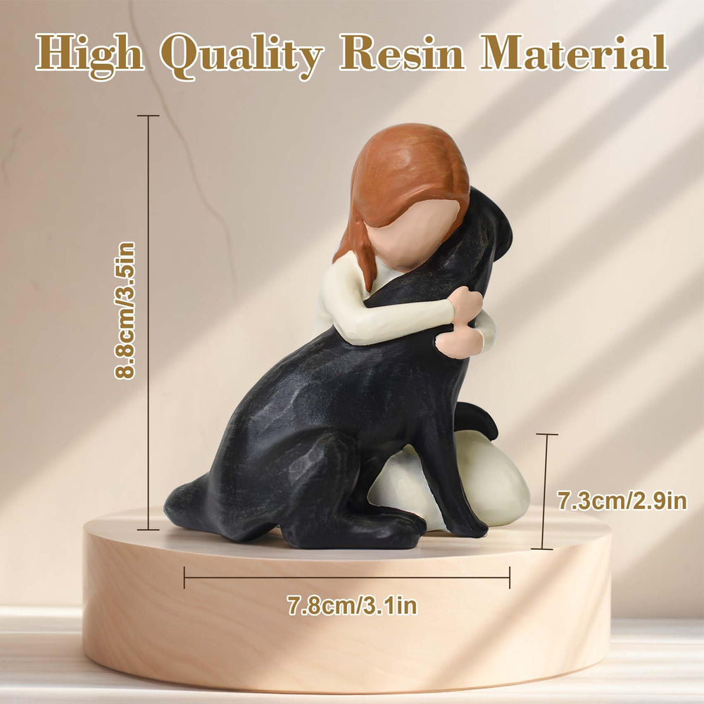 Lnrkai memorial dog figurine as a comforting sympathy gift for pet loss.