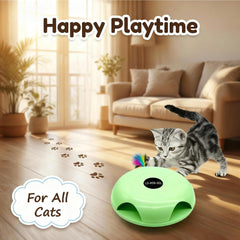 LO-RON-GOL Mushroom design sparks hunting instincts during indoor play sessions.