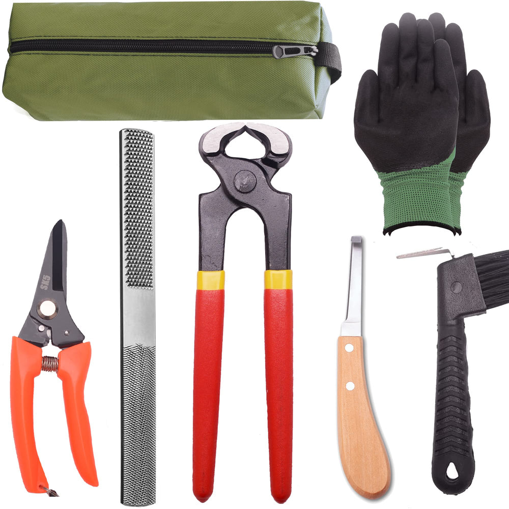 Loaged farrier kit hoof nipper ready for precise trimming and clean cuts