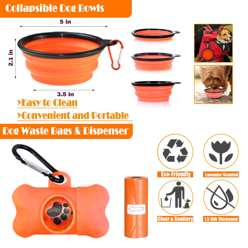 Lobeve all-in-one set in orange-m ready for training and hiking.