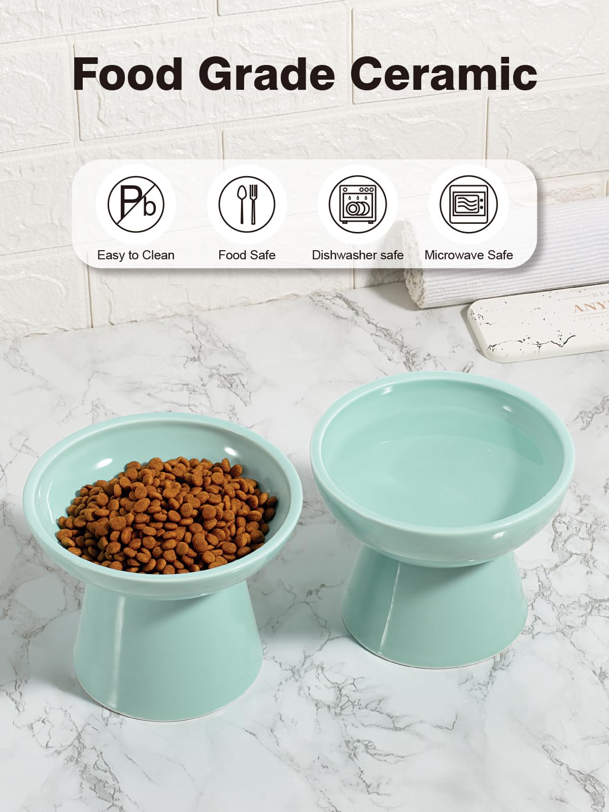 LoeJan ceramic bowls blue kitchen-ready and dishwasher-safe for effortless cleaning