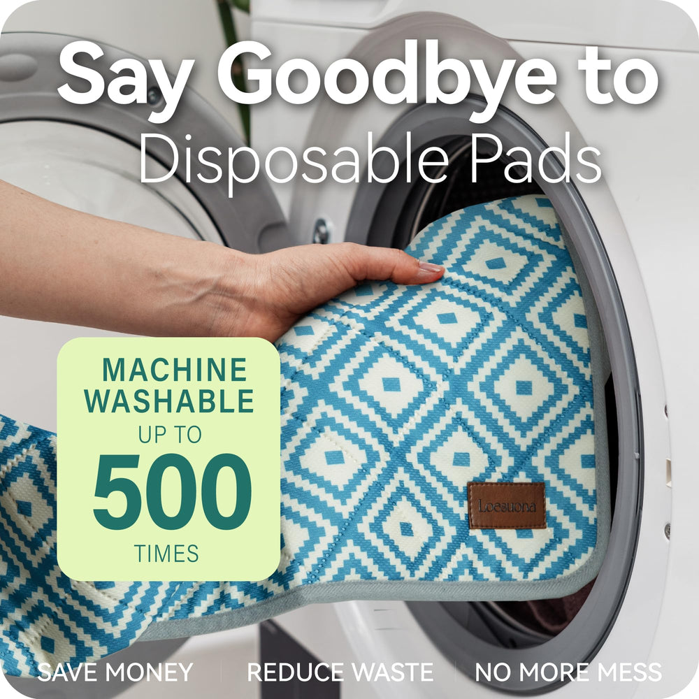 Loesuona durable dog pad ideal for potty training and whelping setups