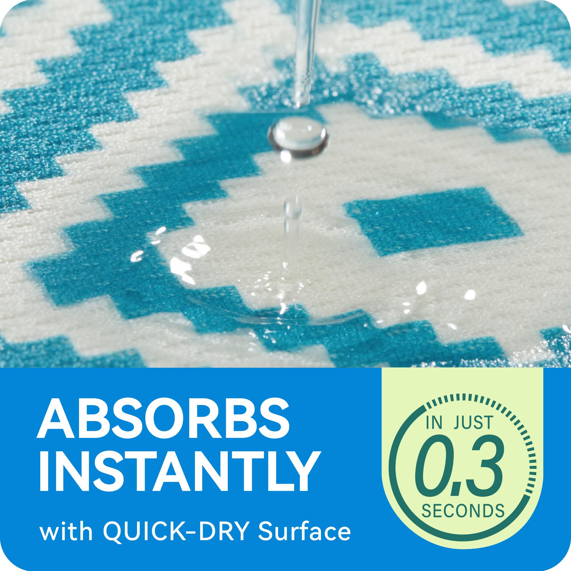 Loesuona non-slip silicone-base keeps the pad in place across floors