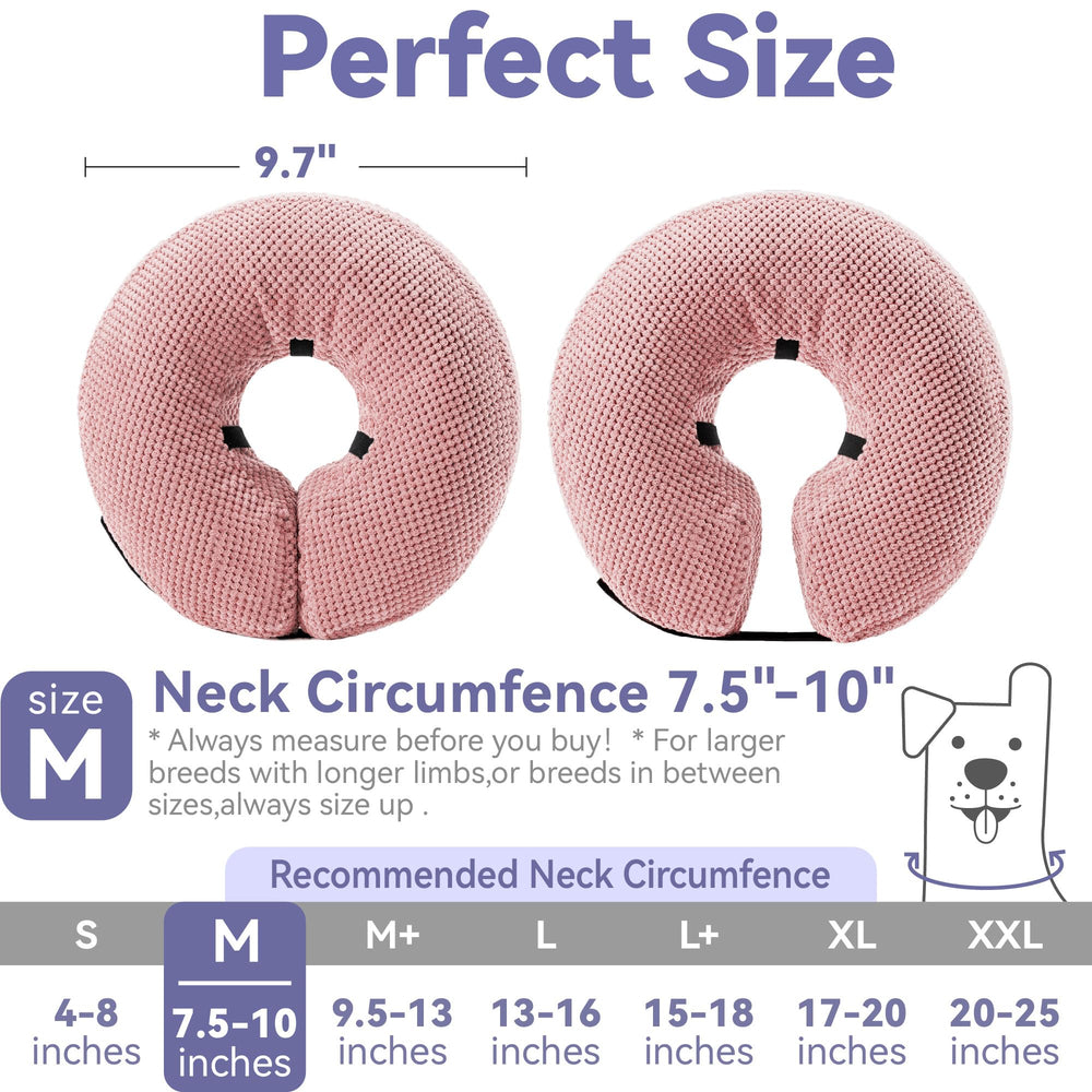 Loflaze adjustable strap closure; secure and comfortable around the neck.