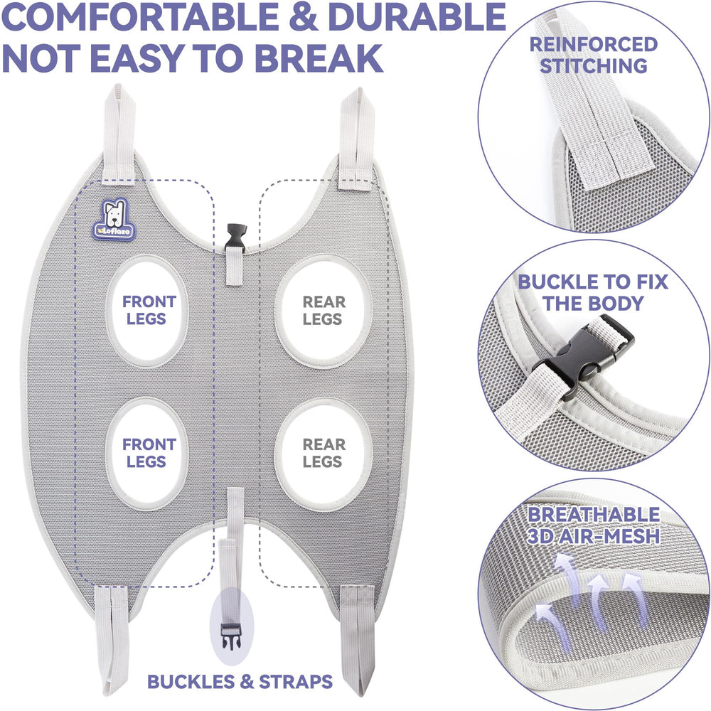 Loflaze pet comb ready to detangle fur during grooming.
