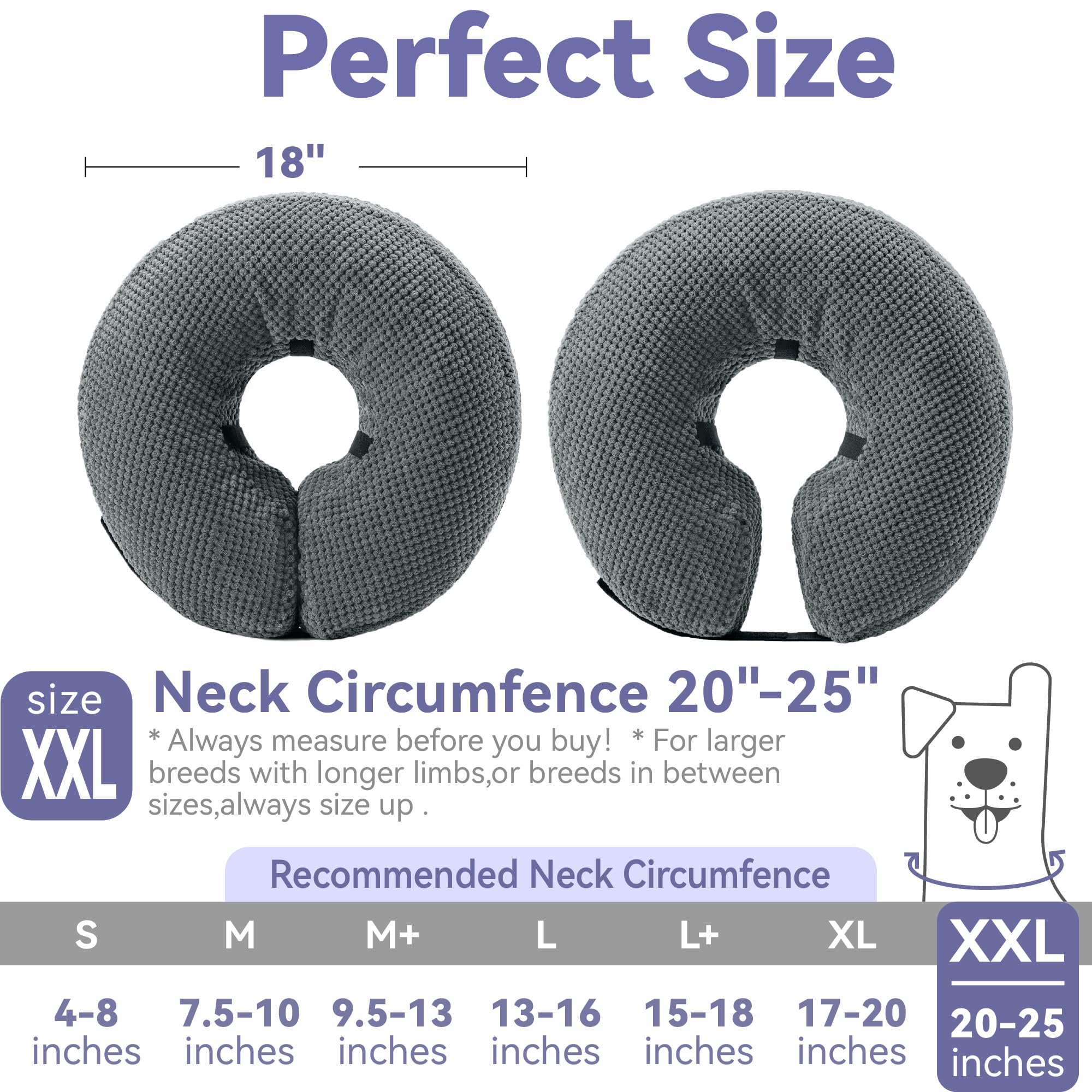 Loflaze Velcro strap ensures a secure, precise fit around the neck.