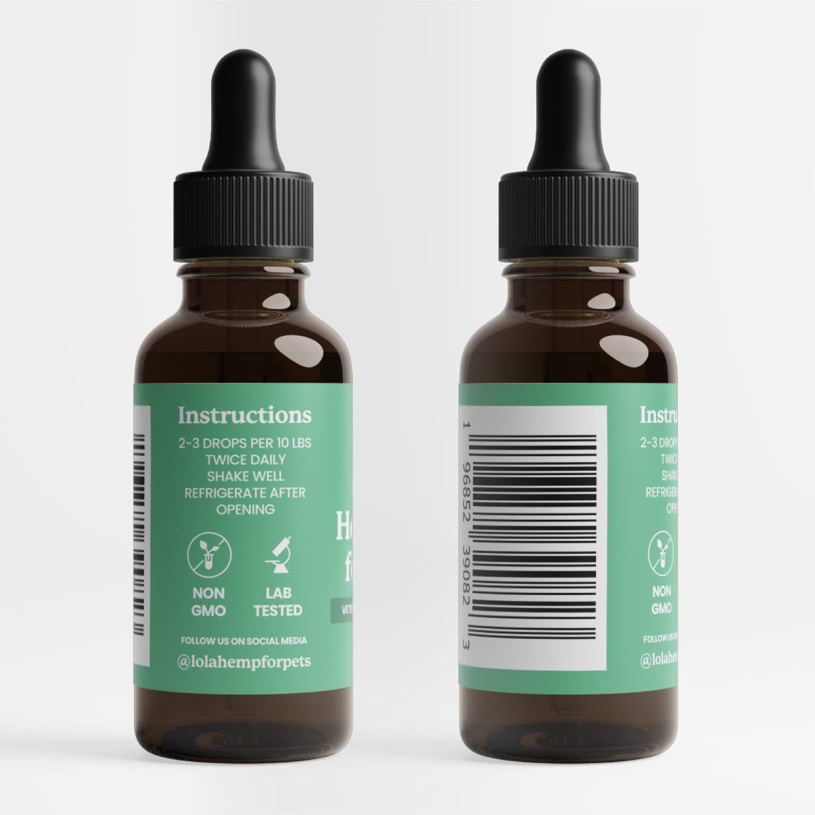 Lolahemp made in USA small-batch farm branding on label.