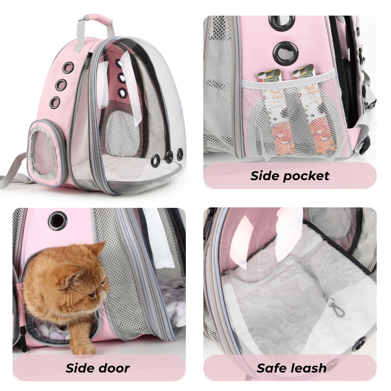 LOLLIMEOW all-season comfort base with removable cushion.
