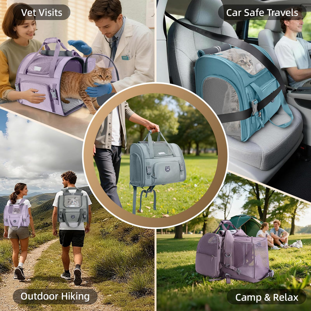 Lollimeow breathable mesh panels for airflow and comfort
