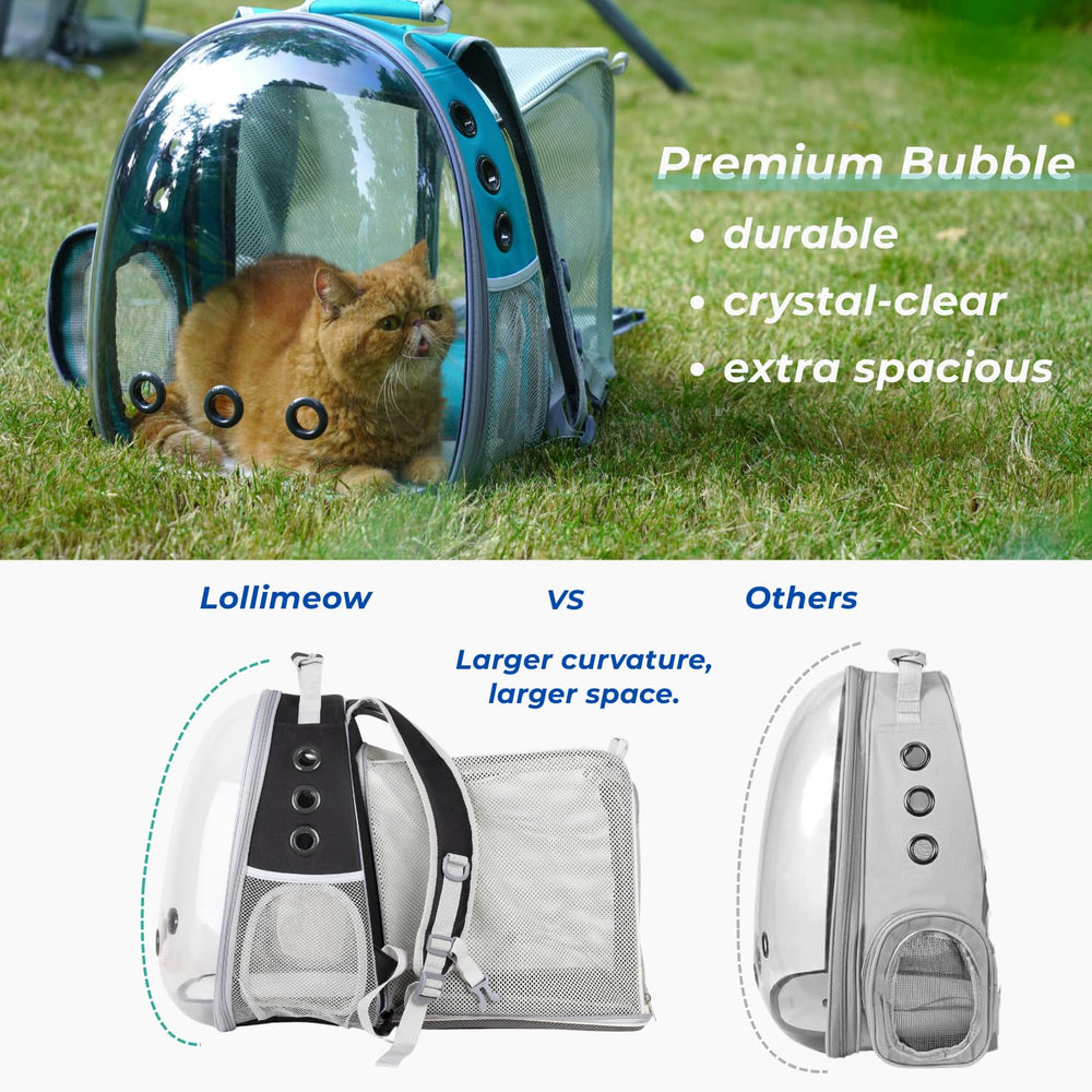 LOLLIMEOW ventilation system with mesh panels for comfortable airflow