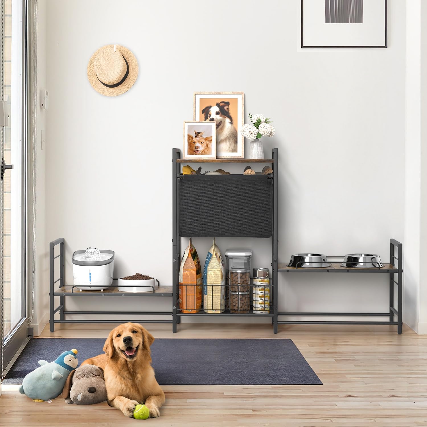 Lomivra built-in toy bin for quick toy access and organization.