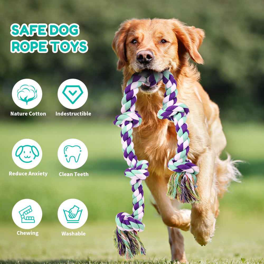 Loncoldy rope toy designed for indoor and outdoor fun and bonding