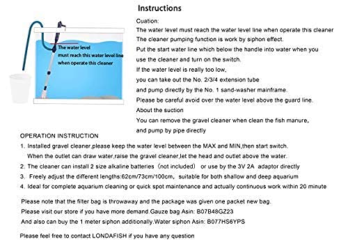 LONDAFISH complete maintenance kit with accessories included.