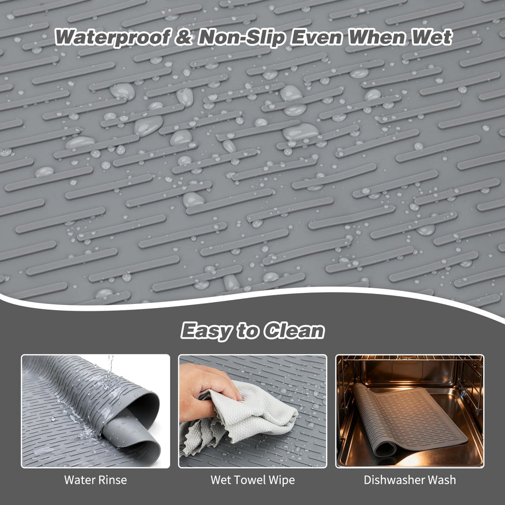 Lonepetu easy-clean mat kept hygienic after grooming sessions.