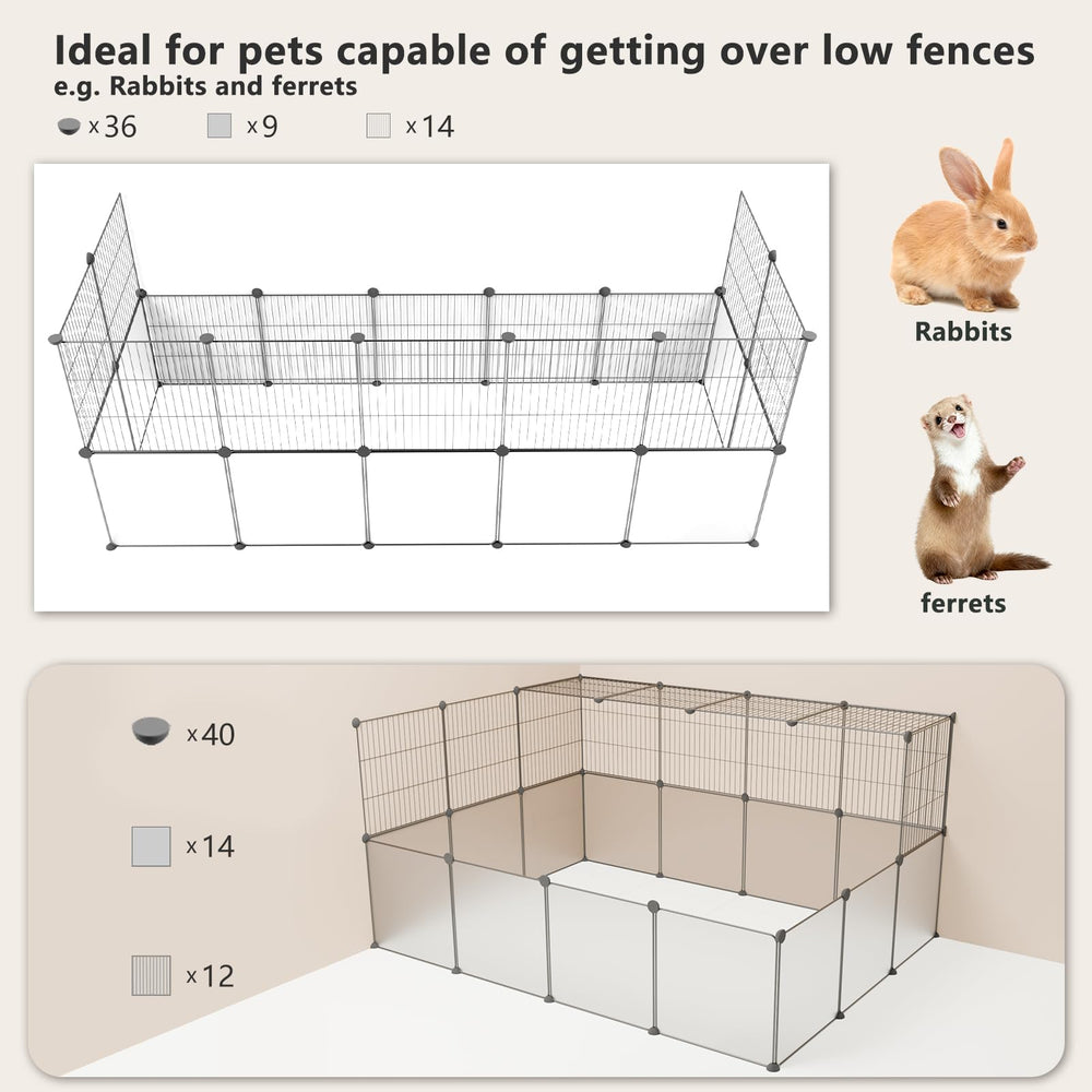 Smooth clear panels reduce grabbing and improve visibility during play.