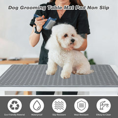 Lonepetu silicone mat highlights durability and soft cushioning for pets.