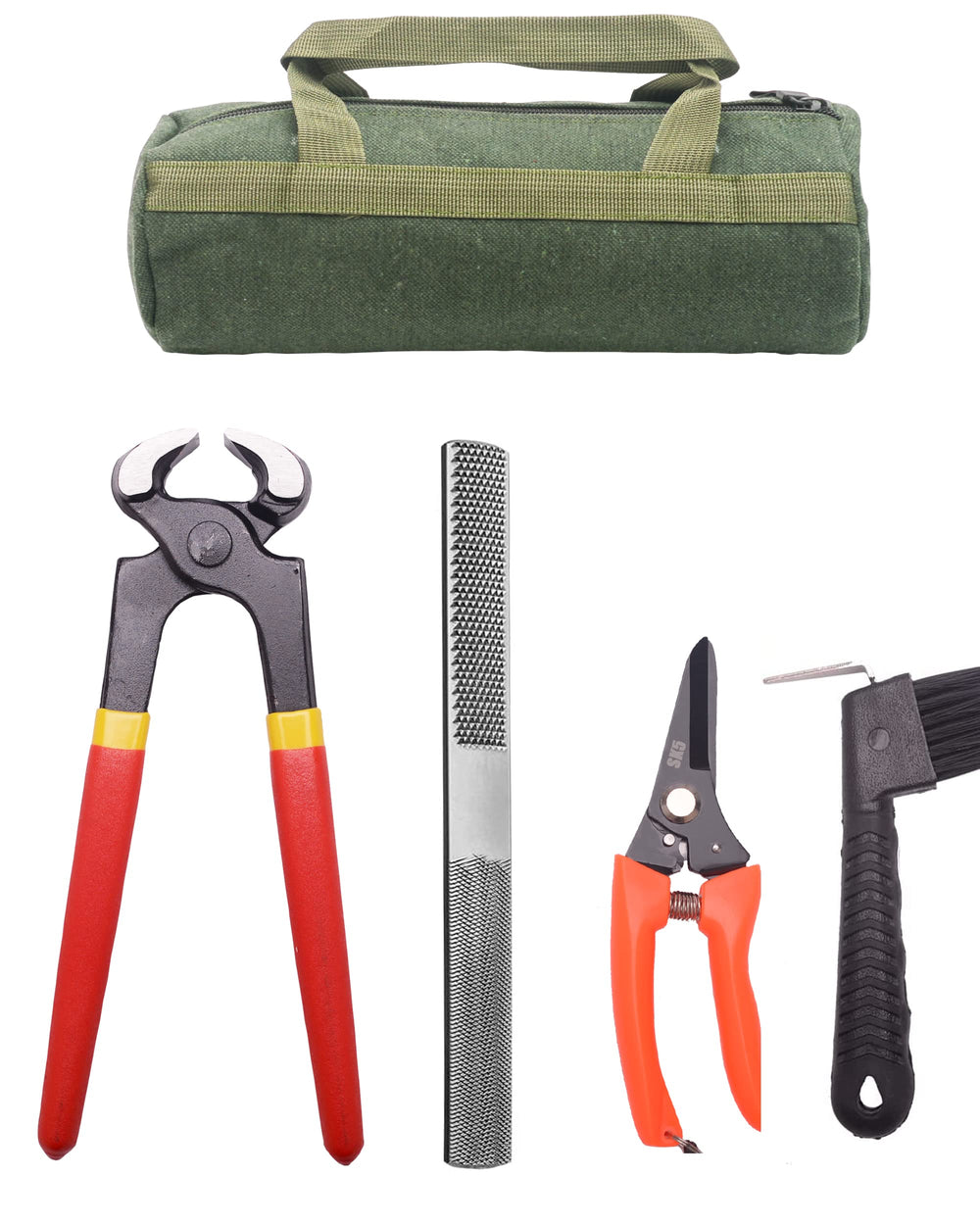 LONG RIVER 8-Inch hoof nippers for precise trims and clean cuts.