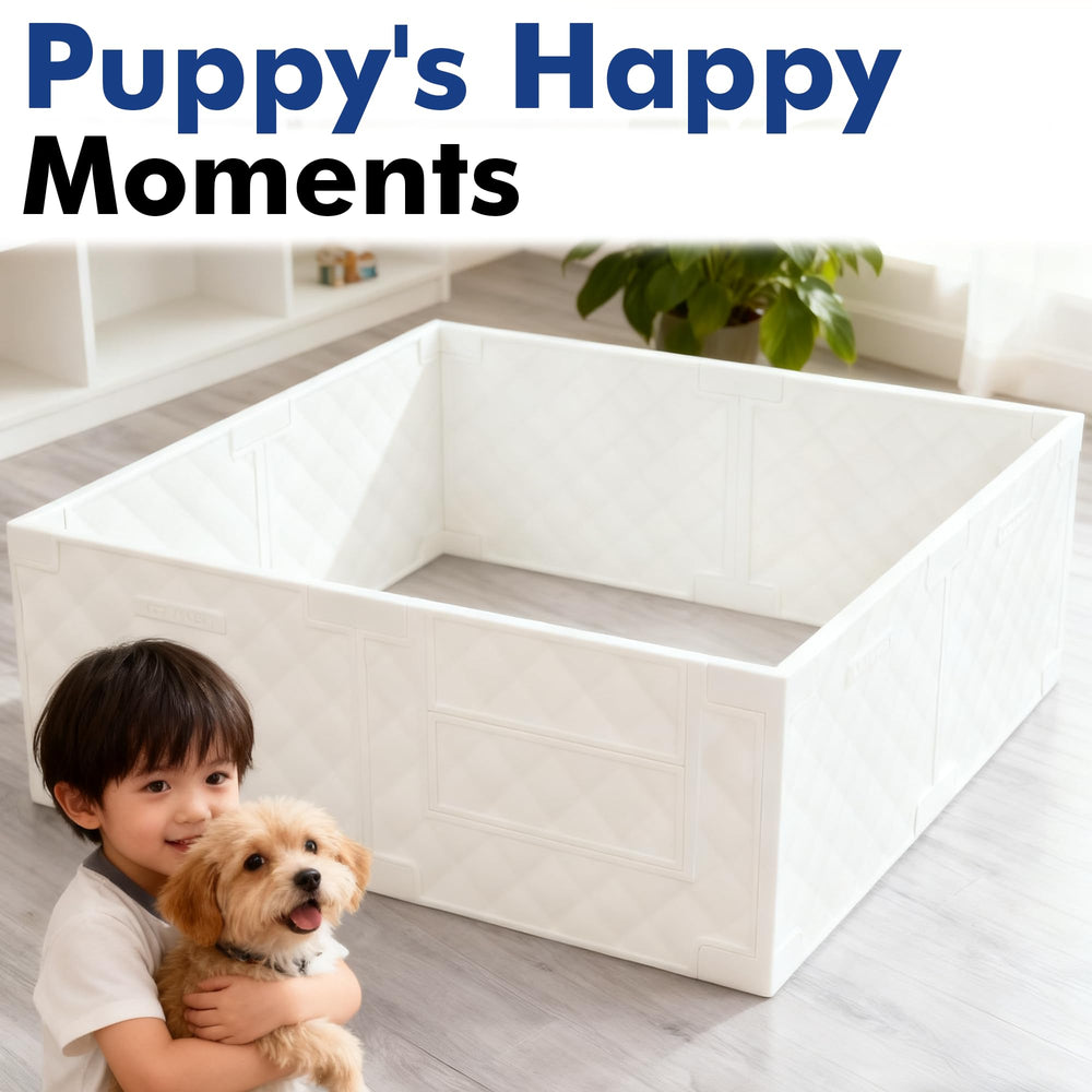 Lonkix whelping box uses pet-friendly materials for daily use.