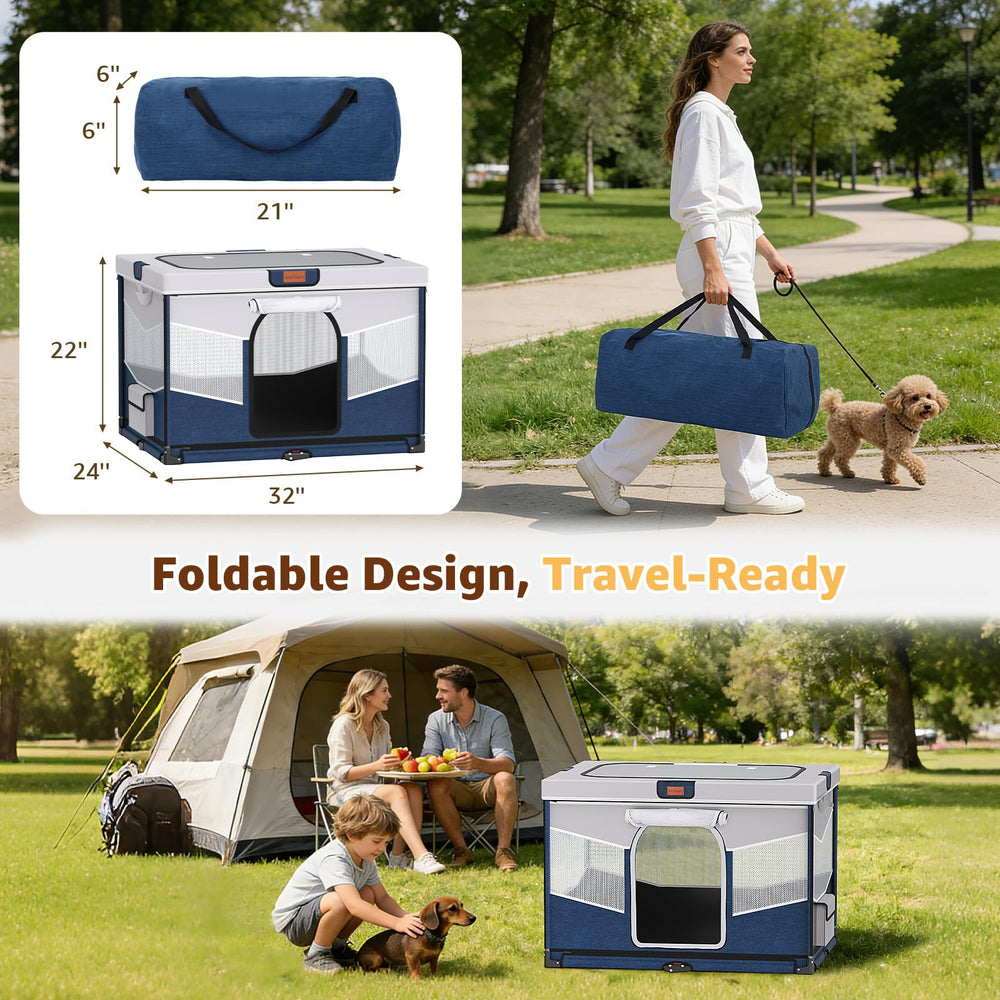LOOBANI 360-degree breathable mesh keeps air circulating and pets comfortable.