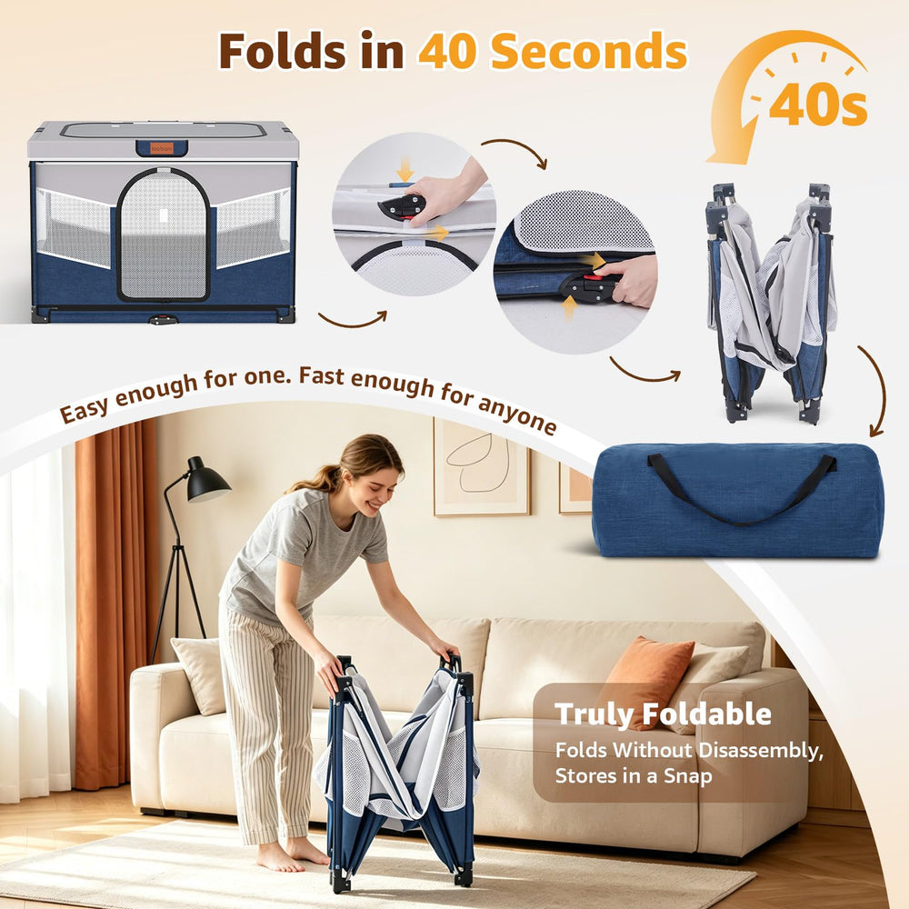 LOOBANI included carry bag enhances portability for park outings.