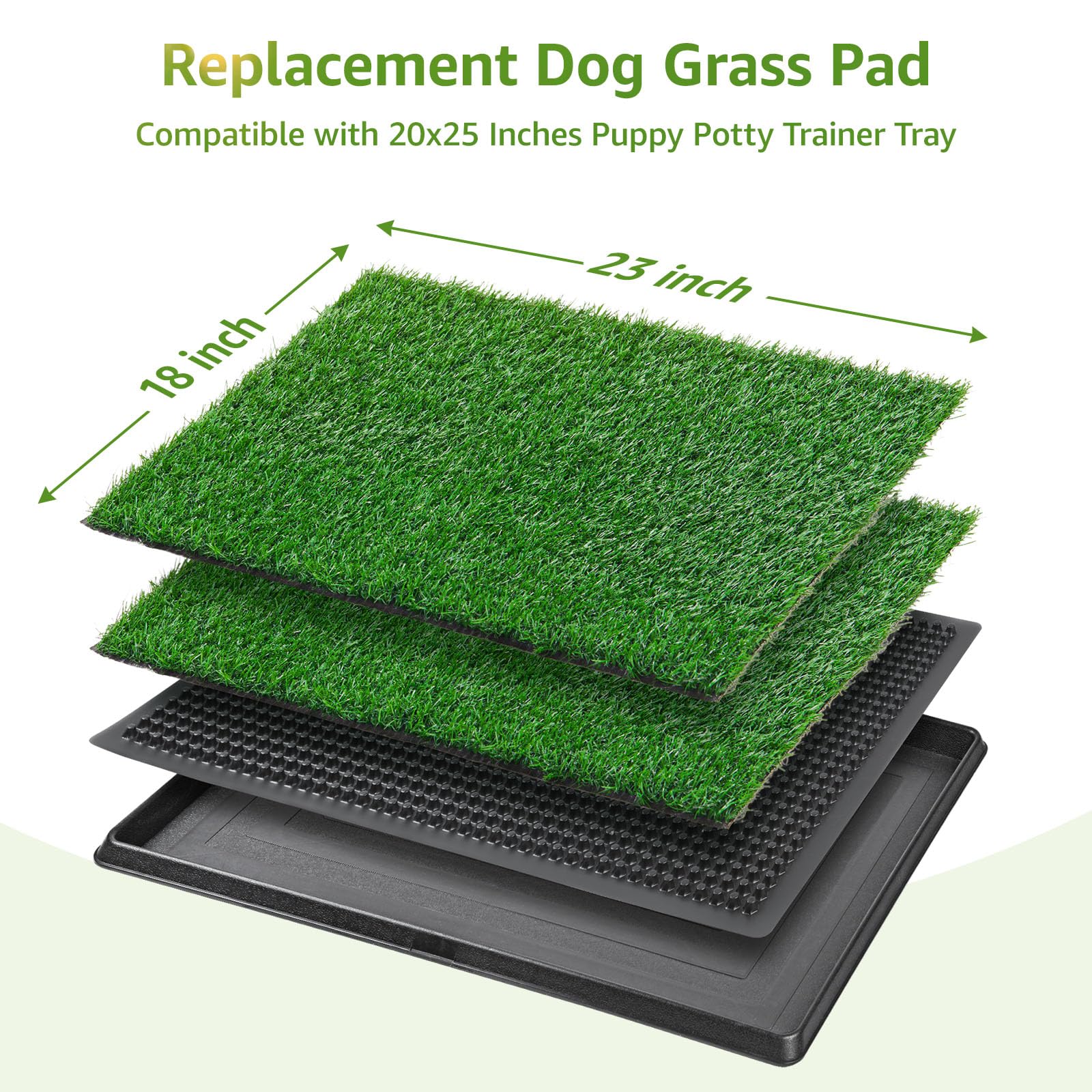 LOOBANI grass top detail shows realistic texture for comfortable potty sessions