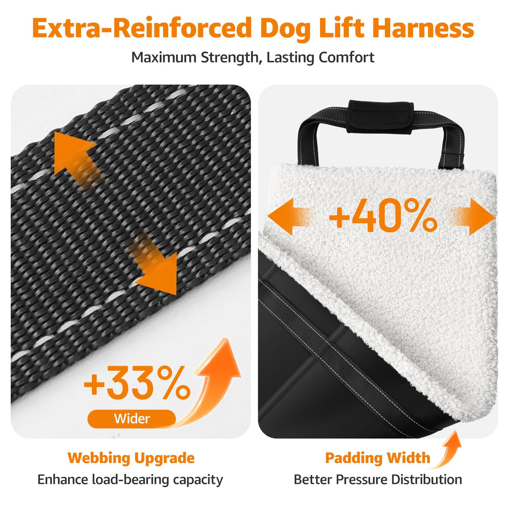 LOOBANI dog sling mobility assistance aids daily transitions for large dogs.