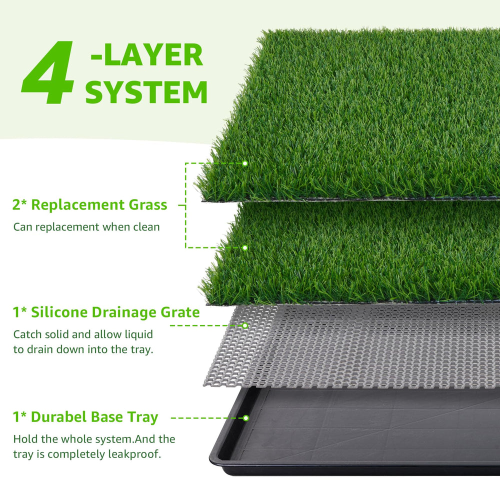 Close-up of LOOBANI drainage grate showing quick moisture separation.