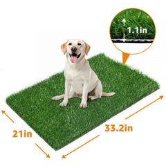 LOOBANI grass pad easy-clean hose-friendly surface for pets