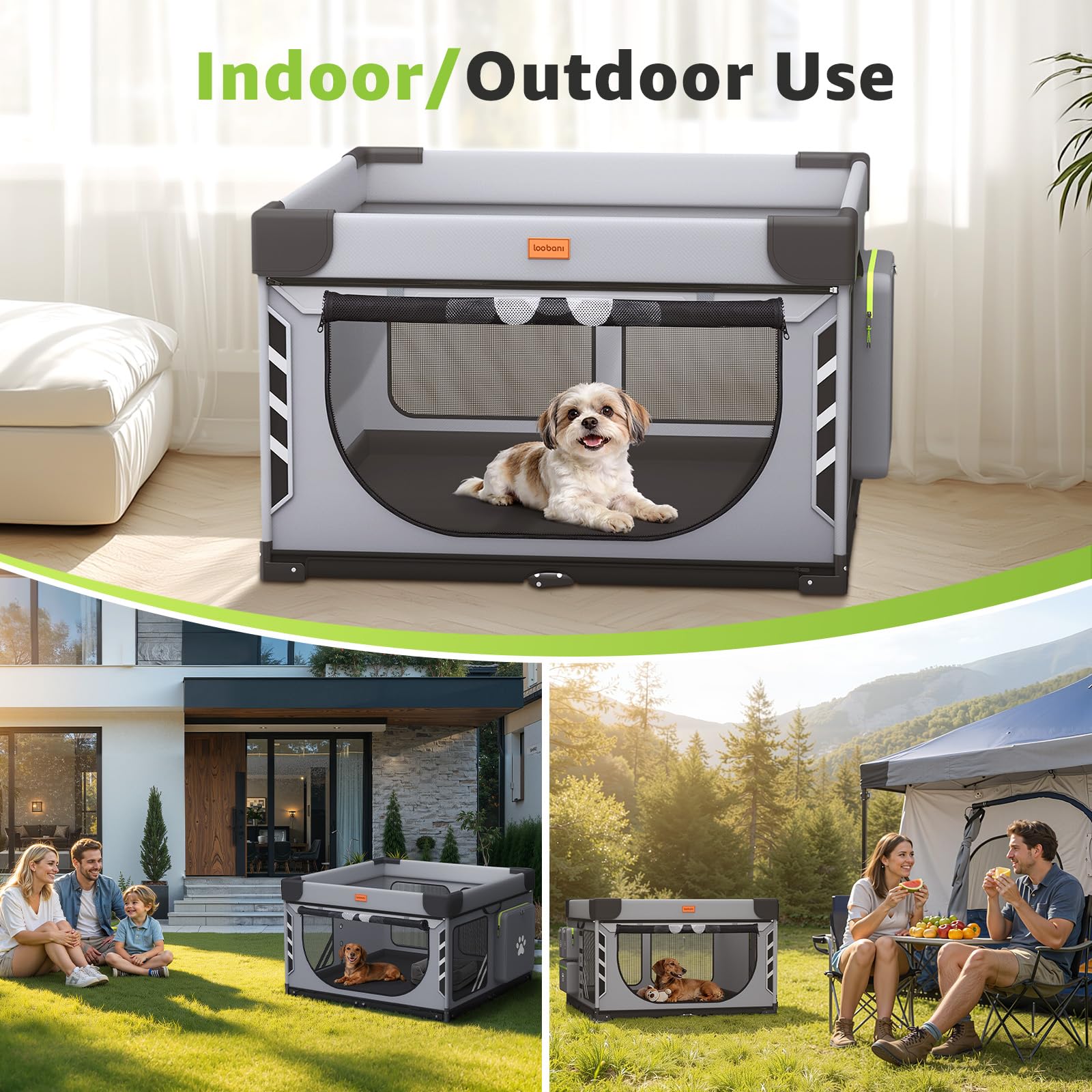 Loobani durable frame provides stable support without wobble