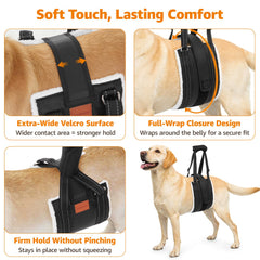 LOOBANI hip support harness soft fleece interior minimizes rubbing during gentle wear